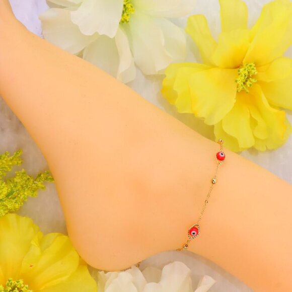 Minimalist Anklet, Sleek & Modern Design, Women’s Fashion, YC110363-A - Picture 3 of 10